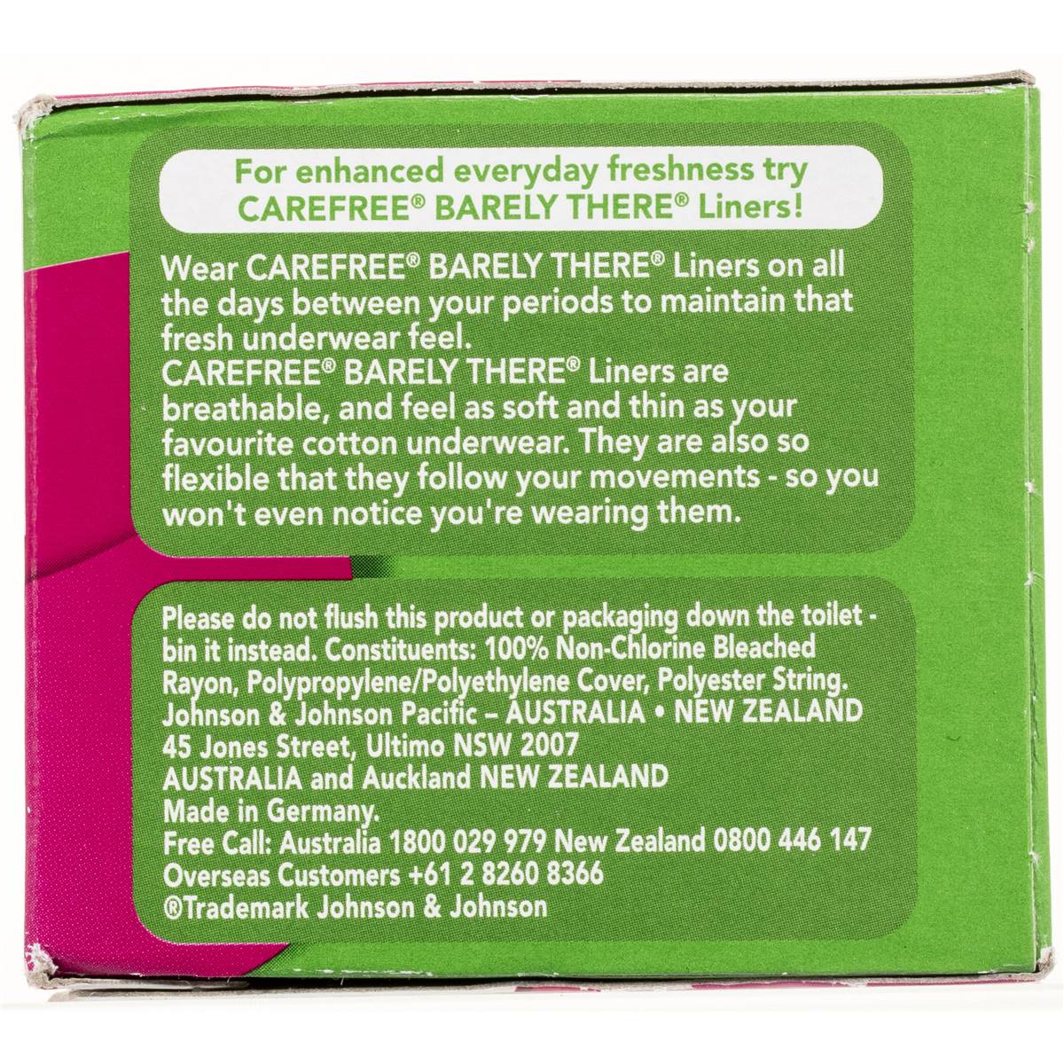 Carefree Fragrance Free Super Tampons 32 Pack Woolworths