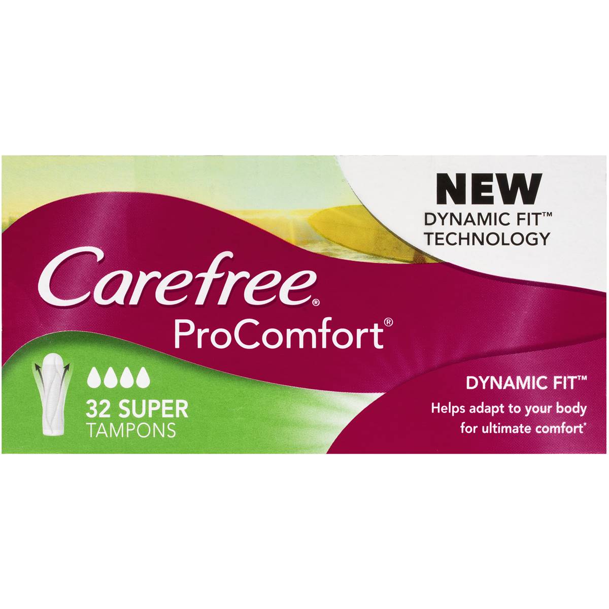 Carefree Tampons Super 32pk Woolworths