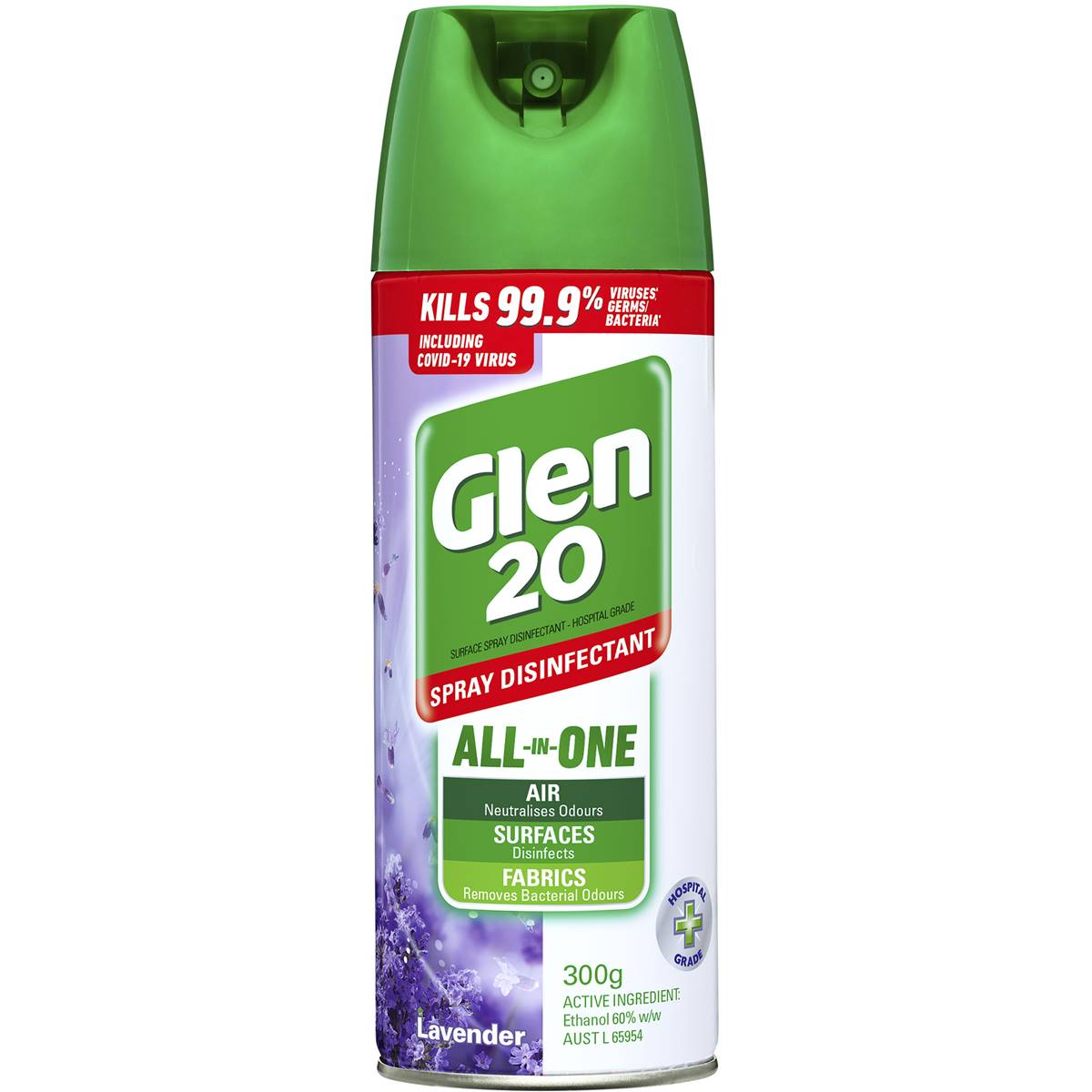 Glen 20 Disinfectant Spray All-in-one Lavender