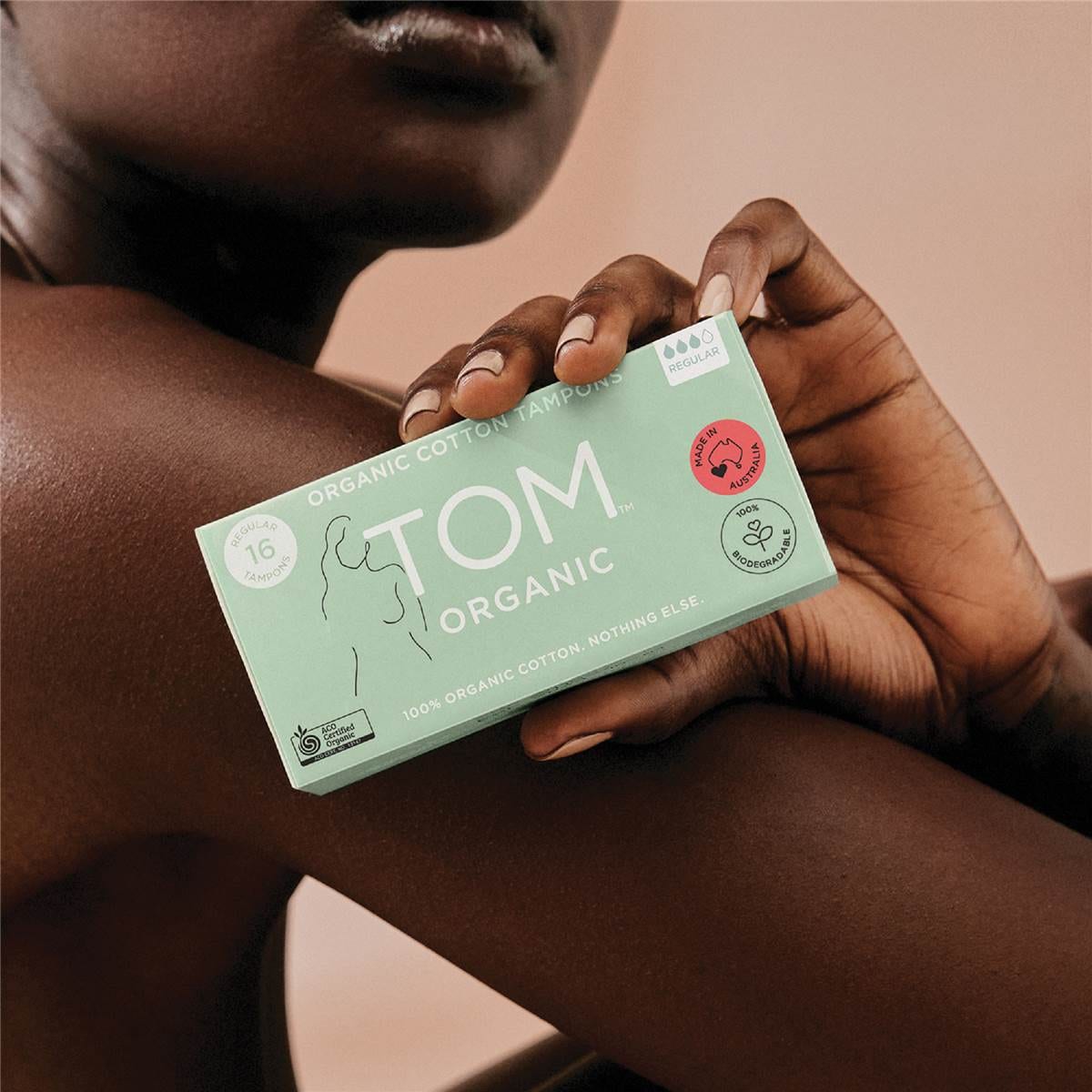 TOM Organic Tampons Regular 16 pack