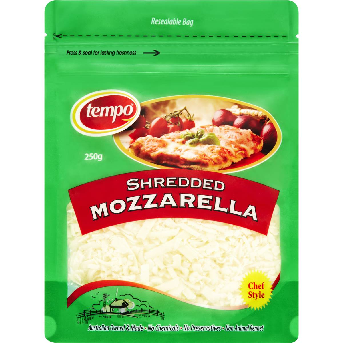Tempo Shredded Mozzarella Cheese