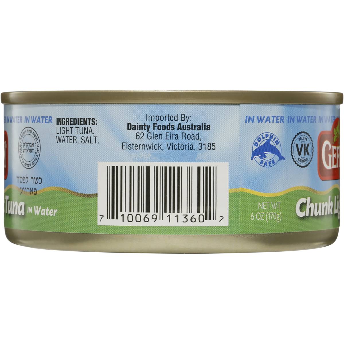 Gefen Canned Tuna In Water 175g Woolworths