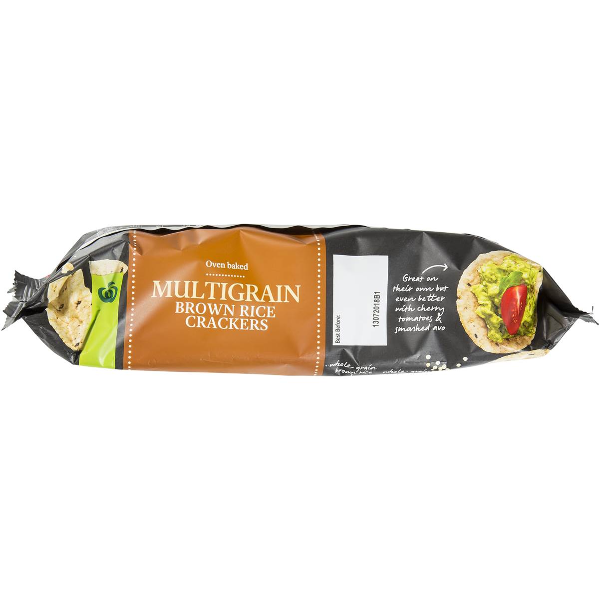 multigrain brown rice crackers
