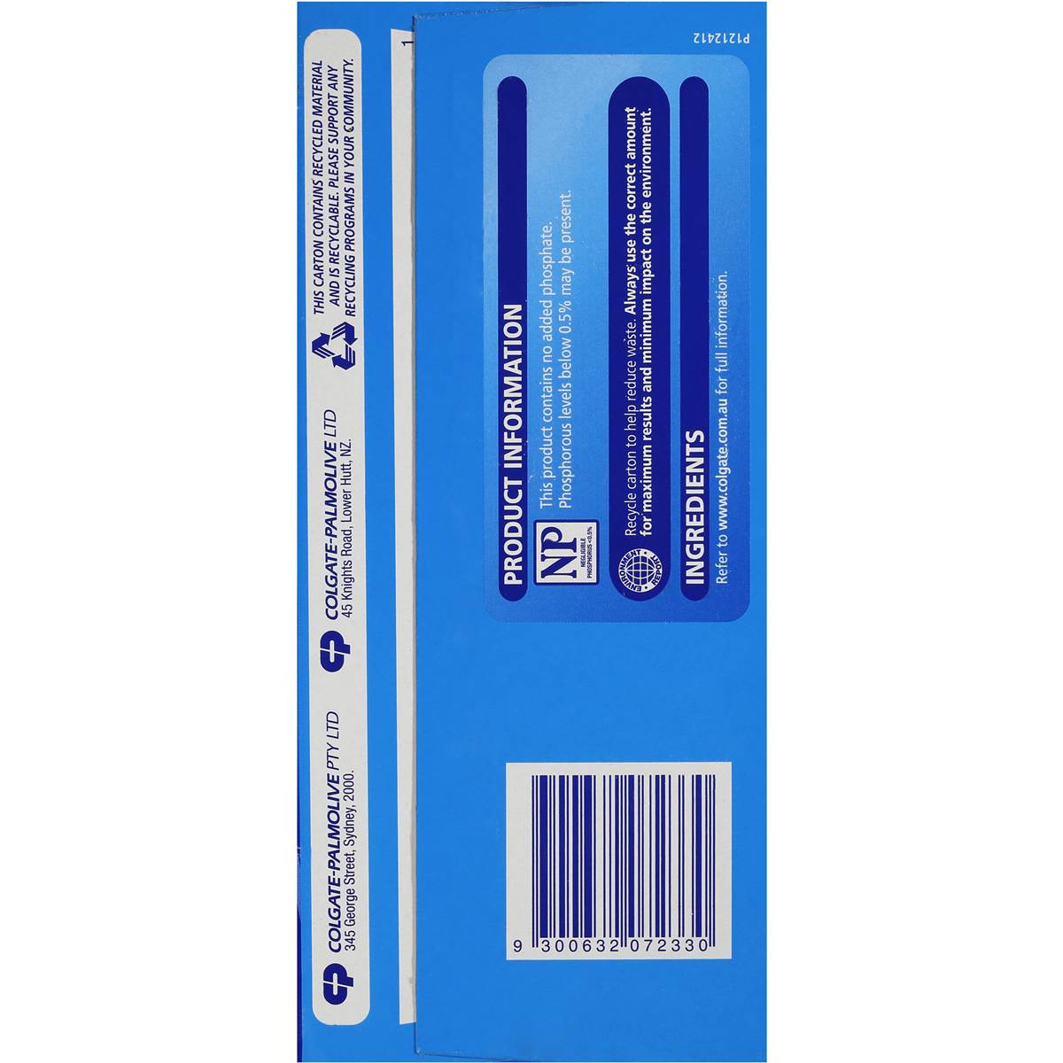 Cold Power Front Loader Regular Powder 4kg | Woolworths