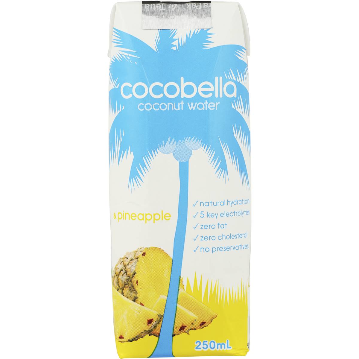 Cocobella Coconut Water & Pineapple 250ml Woolworths