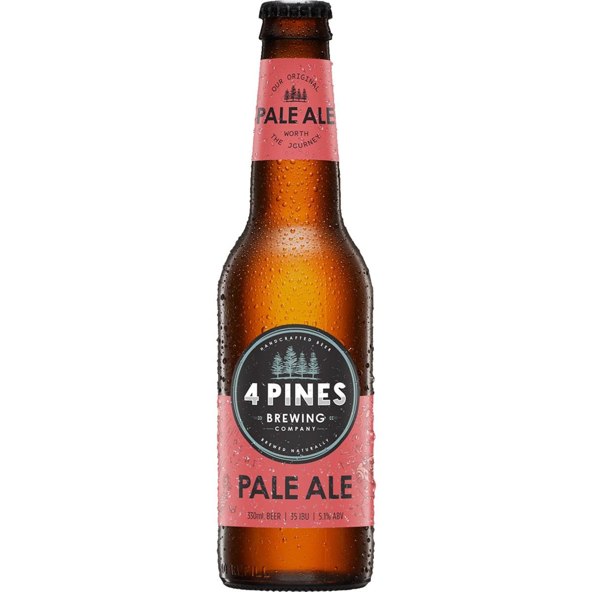 4 Pines Pale Ale Bottle 330ml Woolworths
