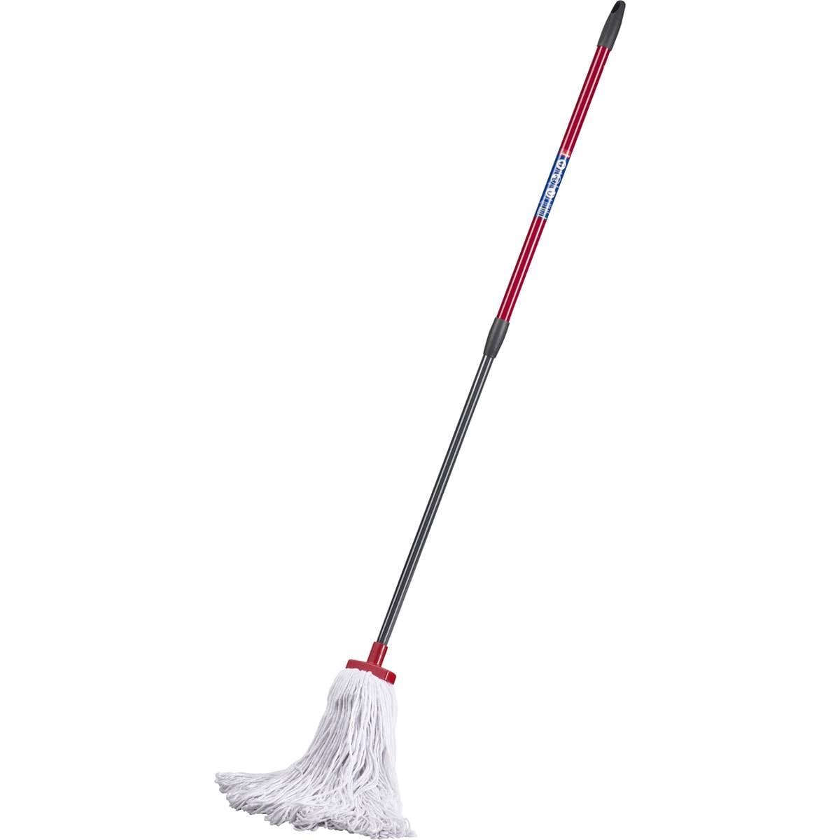 Vileda Supersized Cotton Mop With Telescopic Handle Each Woolworths