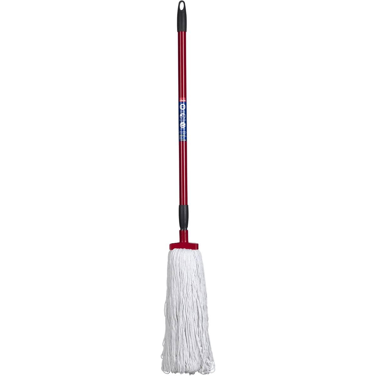 Vileda Supersized Cotton Mop With Telescopic Handle Each Woolworths