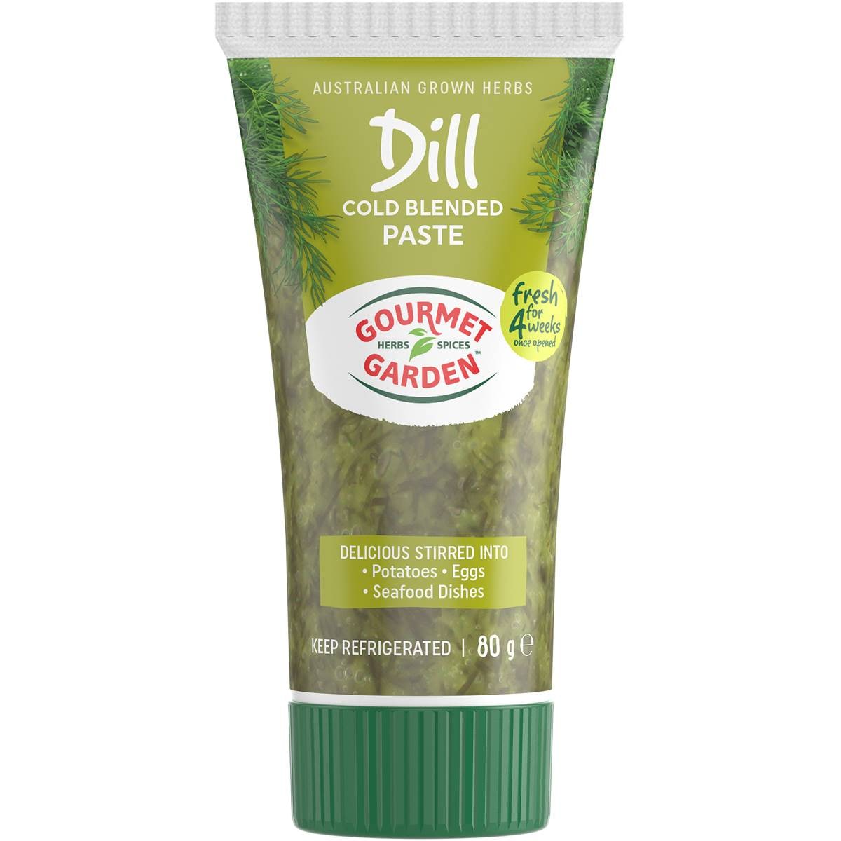 Gourmet Garden Paste Dill 80g Tube Woolworths
