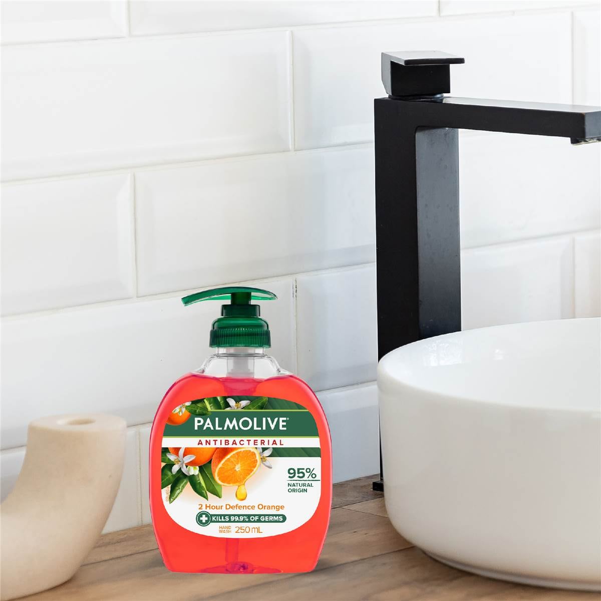 Palmolive Hand Wash Antibacterial Pump Orange 250ml Woolworths