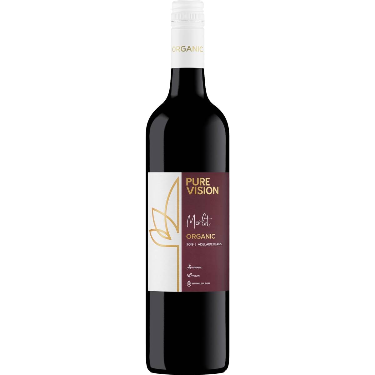 Pure Vision Merlot 750ml | Woolworths