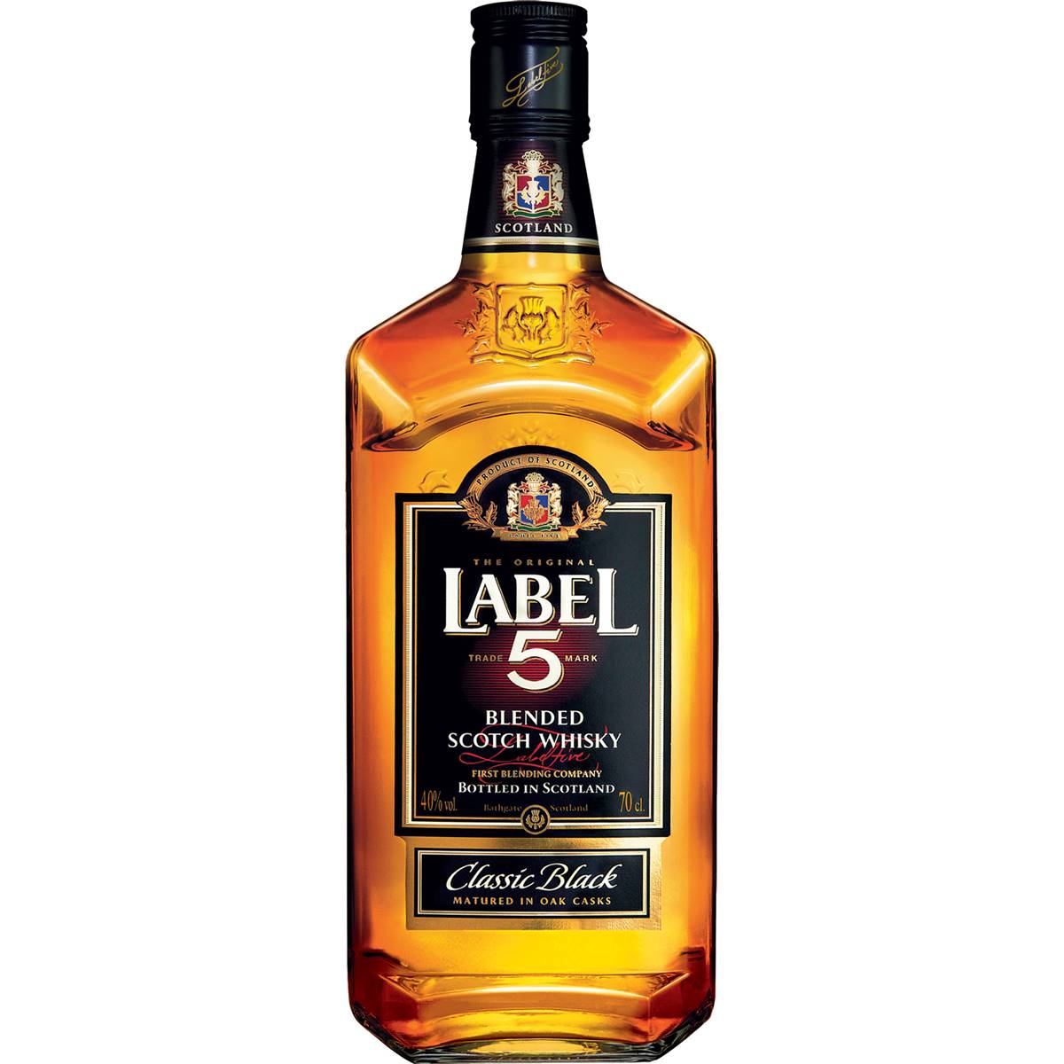 Label 5 Classic Black Blended Scotch Whisky 700ml Woolworths