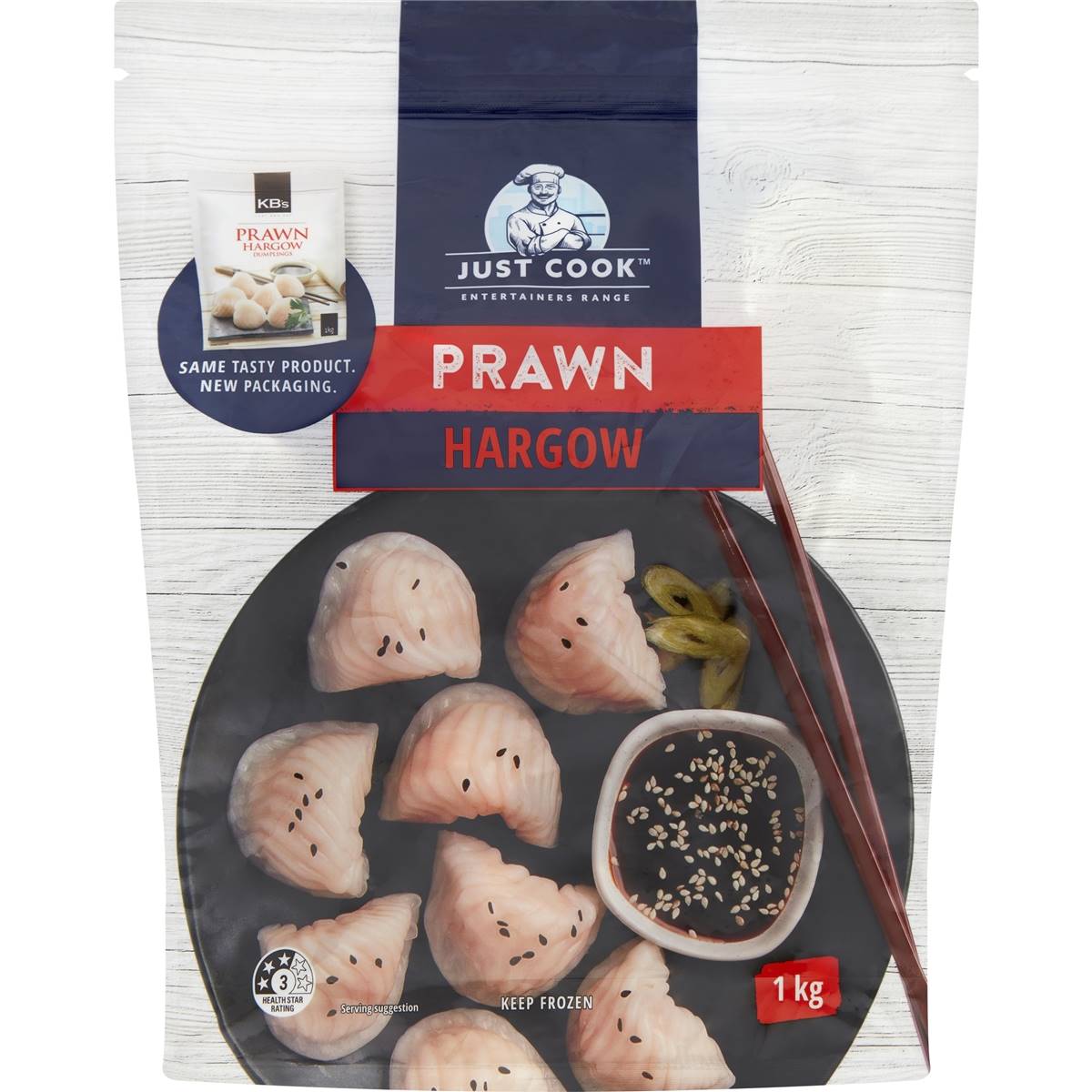 Just Cook Prawn Hargow 1kg Woolworths