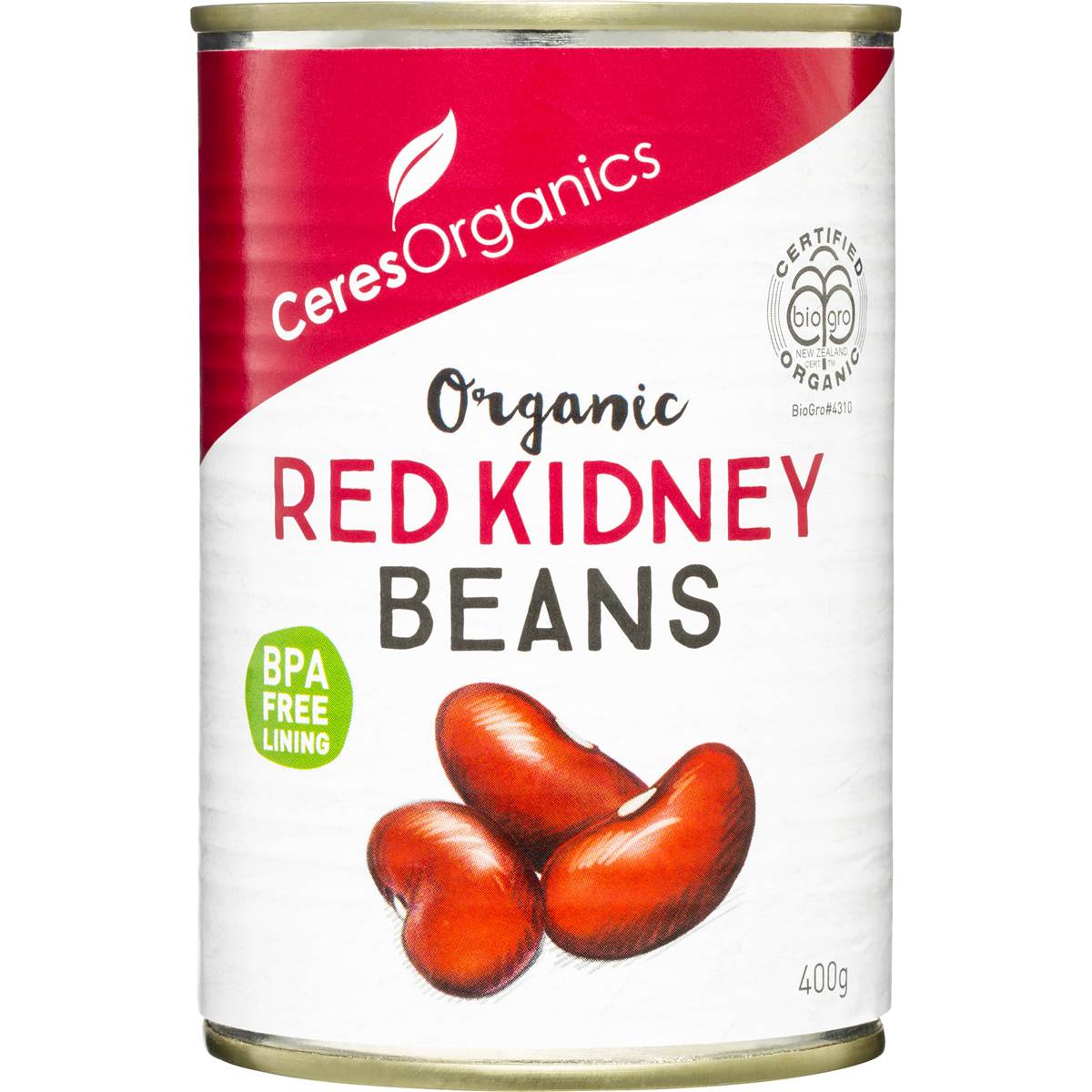 Ceres Organics Organic Red Kidney Beans 400g Woolworths