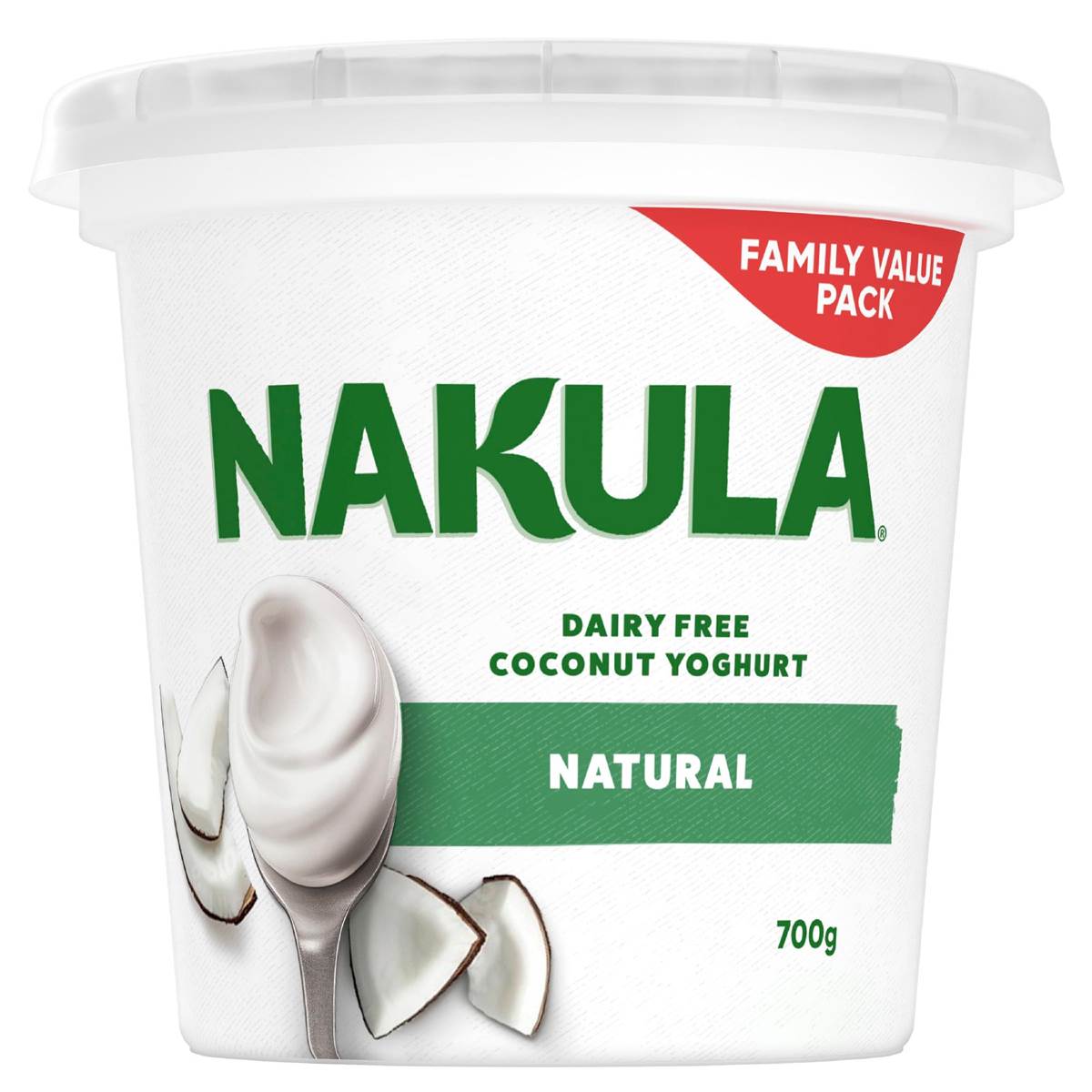 Nakula Plant Based Coconut Yoghurt Natural