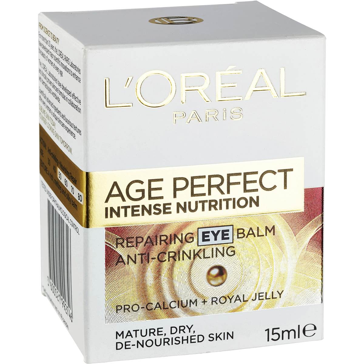 L'oreal Age Perfect Eye Cream Intense Nutrition Balm 15ml Woolworths