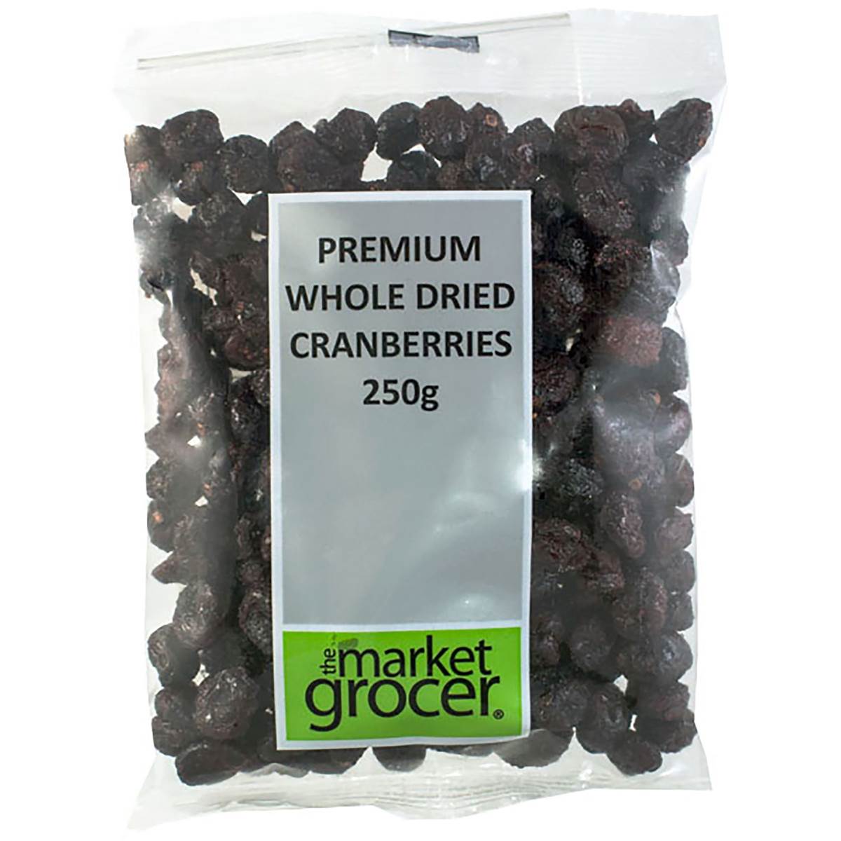 The Market Grocer Dried Cranberries Whole