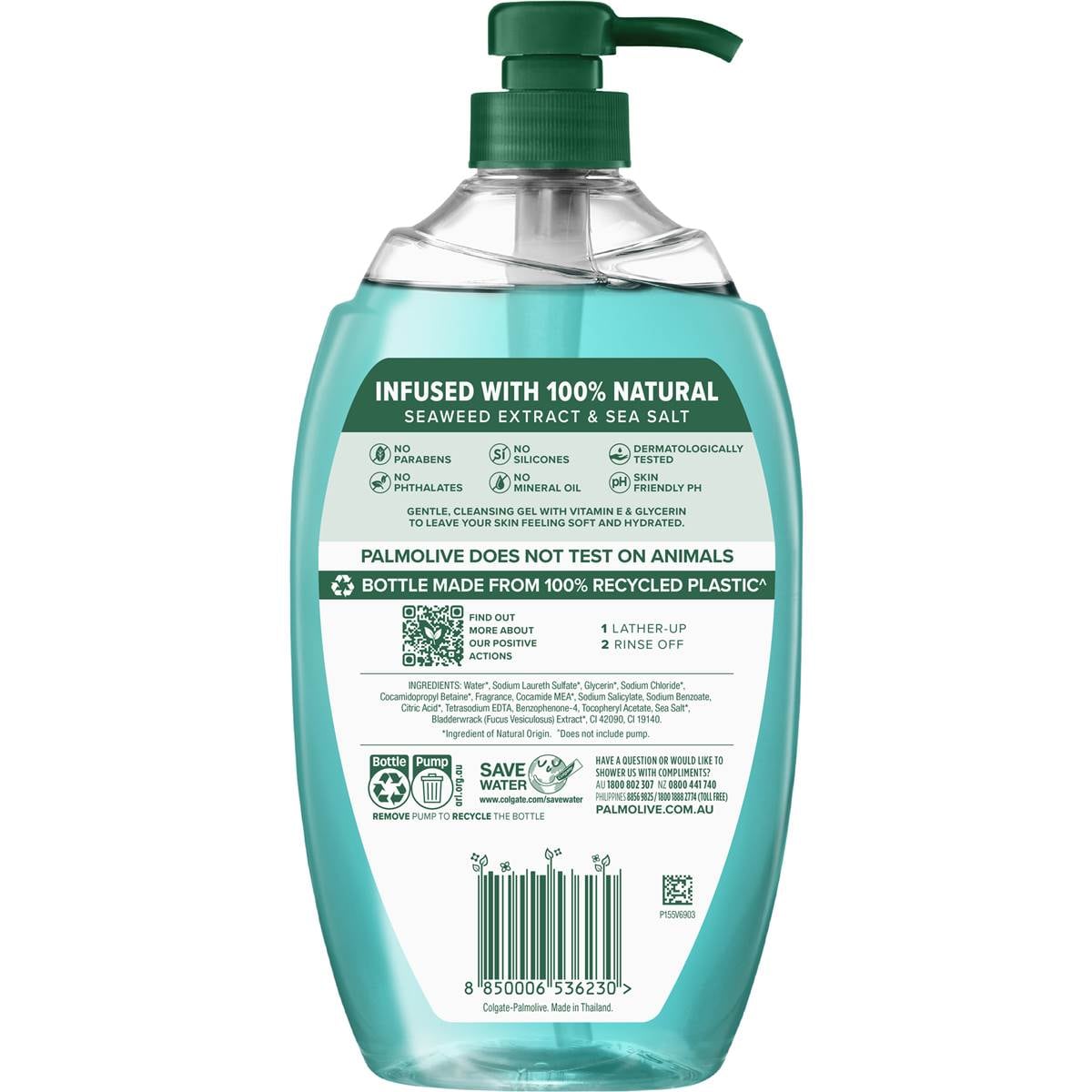 Palmolive Body Wash Hydrating Gel 1l Woolworths