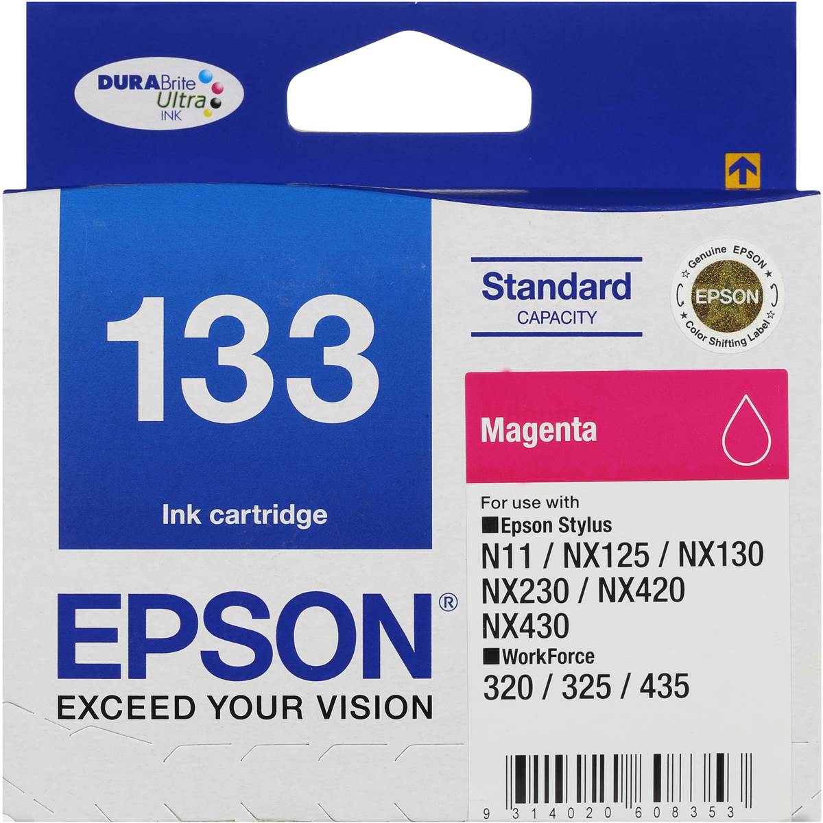 Epson Printer Ink 133 Magenta Each Woolworths