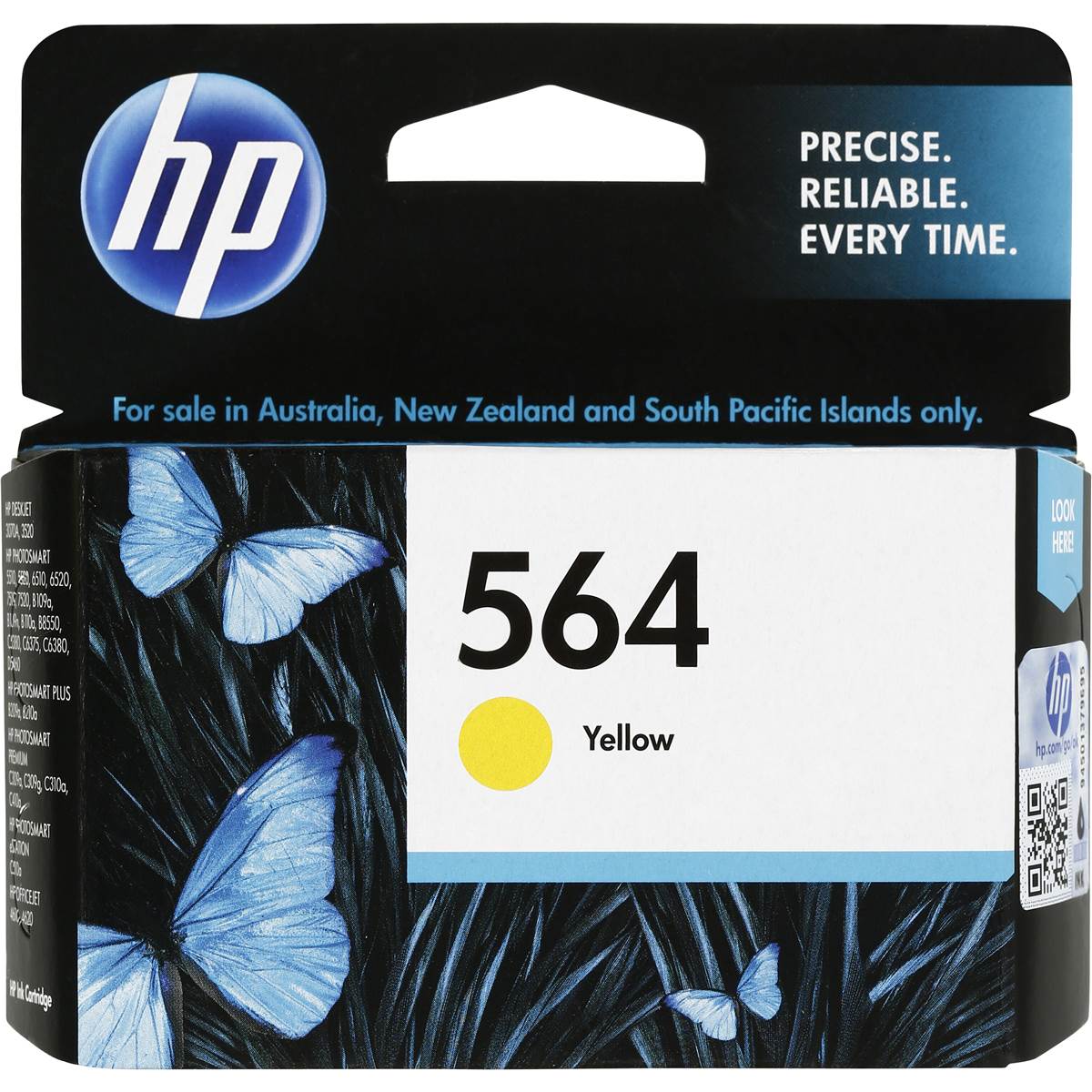 Hp Printer Ink 564 Yellow Each Woolworths