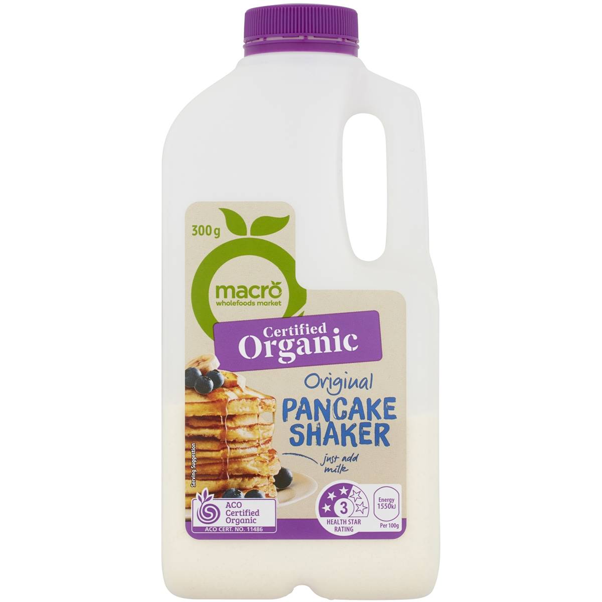 Macro Organic Pancake Mix 300g | Woolworths