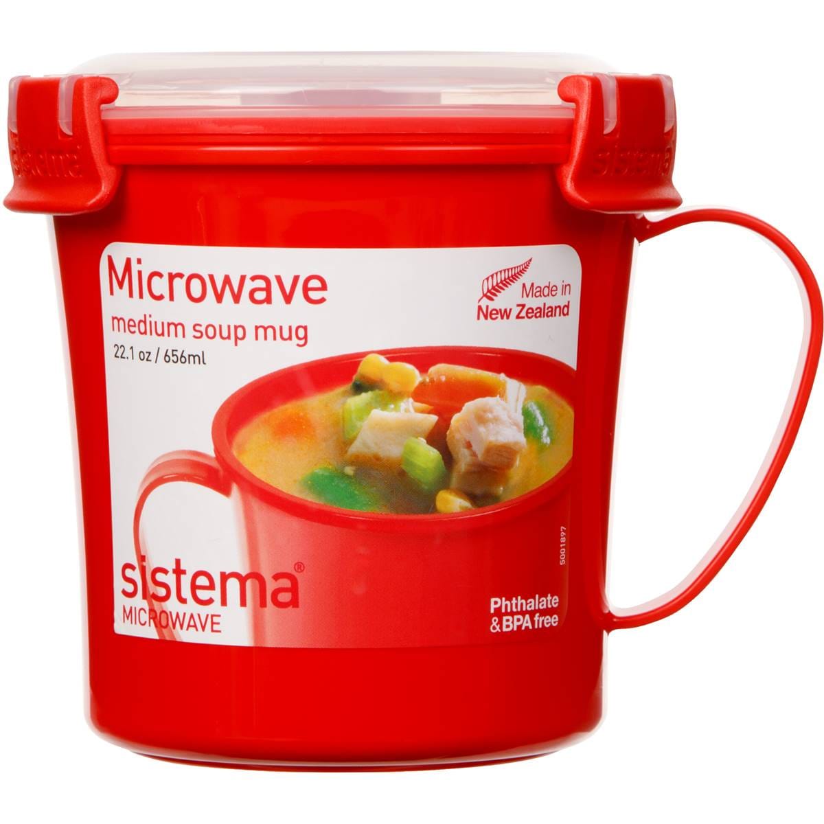 Sistema Plasticware Soup Mug To Go Each Woolworths