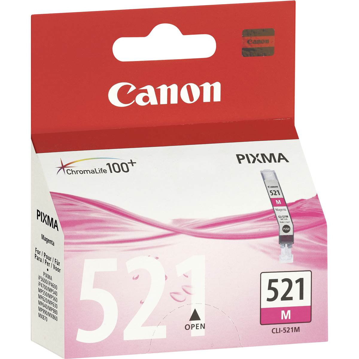 Canon Printer Ink Cli521m Magenta Each Woolworths