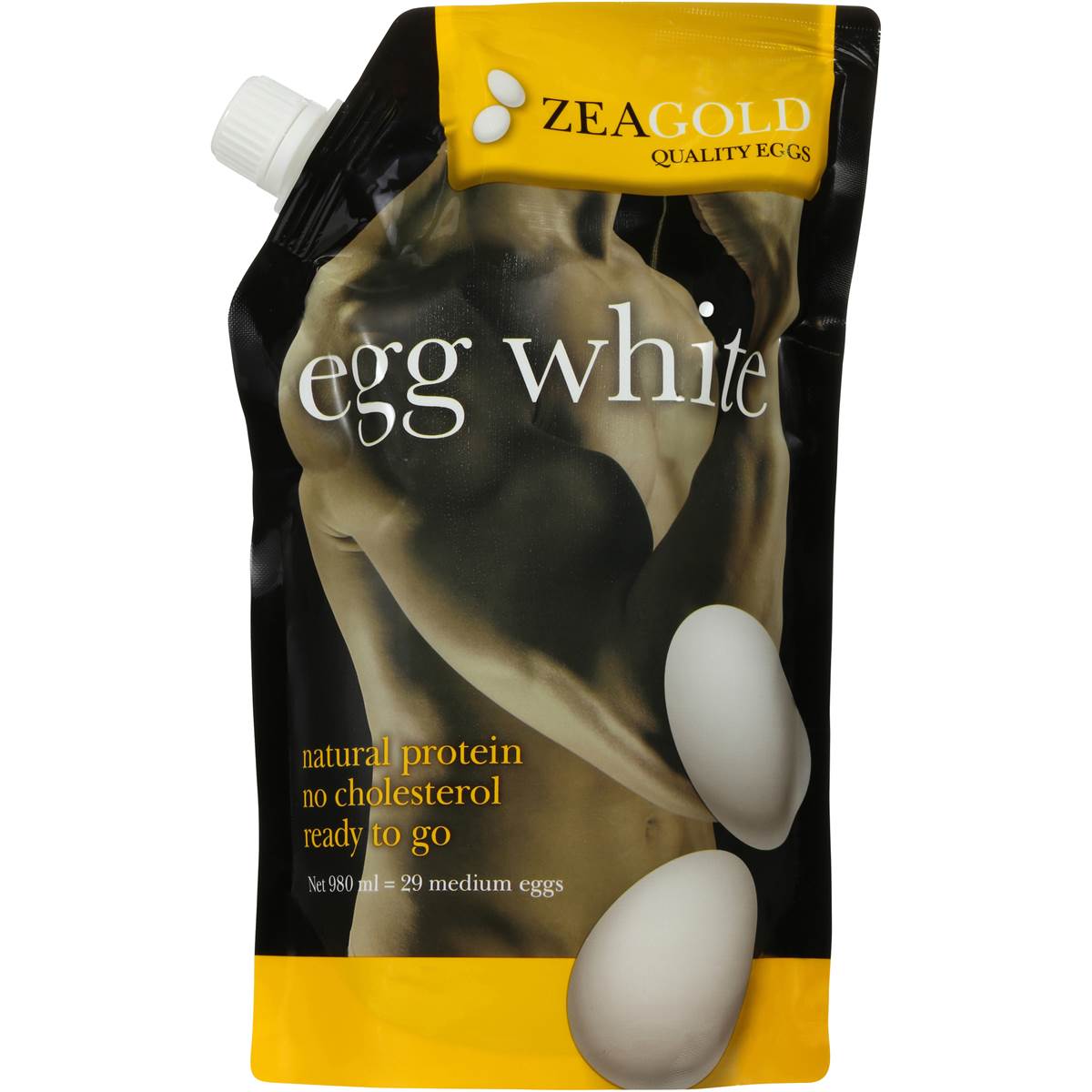 Zeagold Frozen Pasteurised Egg White 980ml Woolworths