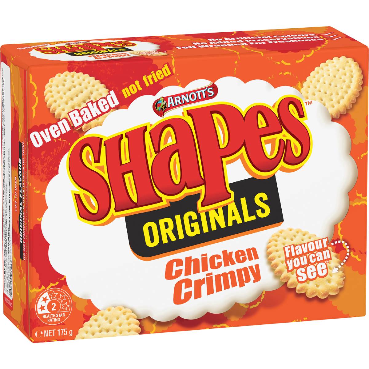 Arnott's Shapes Multipack Chicken Crimpy is not halal