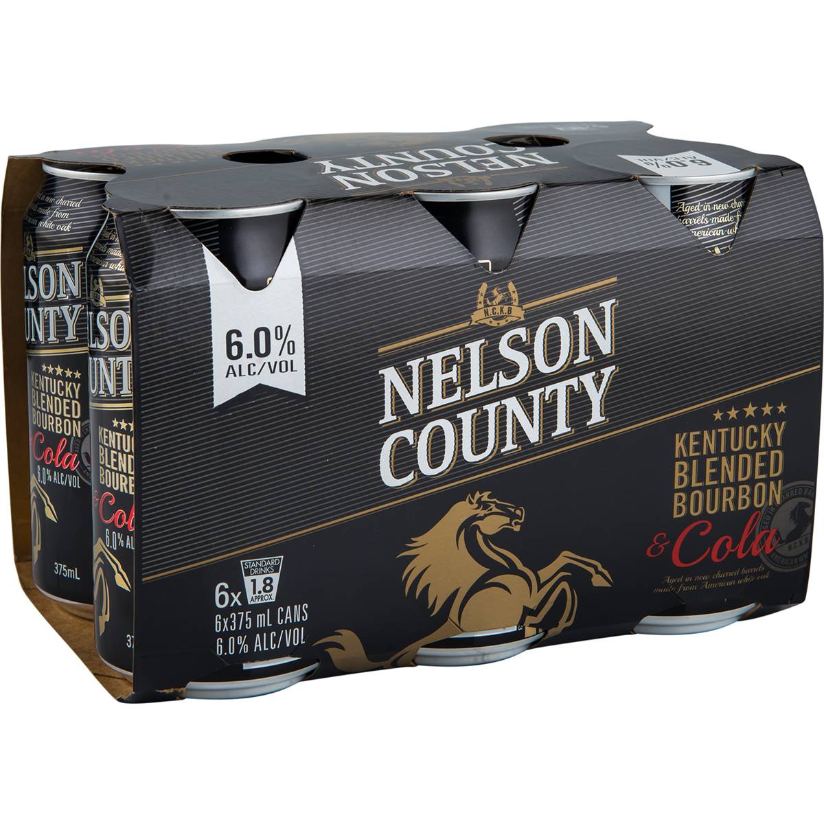 Nelson County Stallion Bourbon & Cola 6.5% Cans