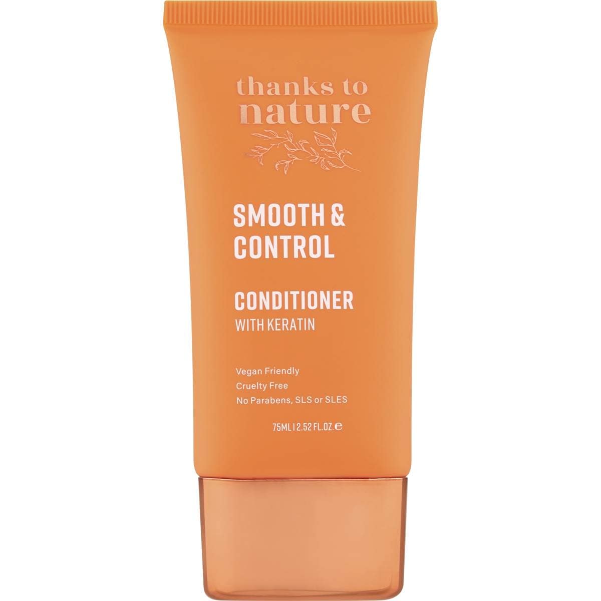 Thanks To Nature Smooth & Control Conditioner Mini 75ml Woolworths