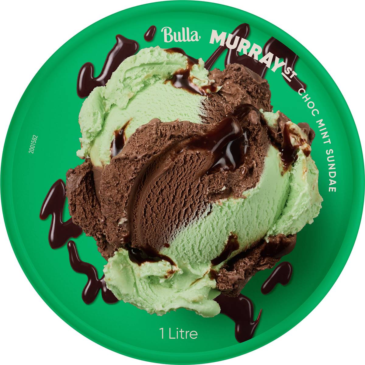 Bulla Murray St Choc Mint Sundae Ice Cream 1l Woolworths