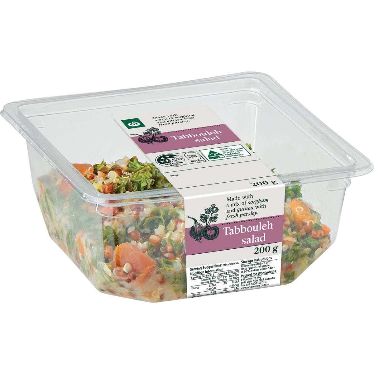 Woolworths Tabbouleh Salad 