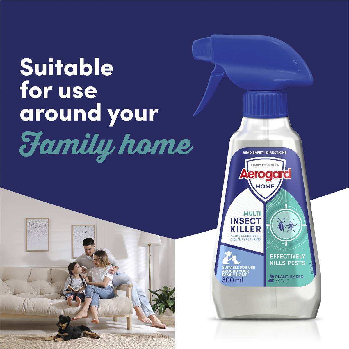 Aerogard Home Multi Insect Killer Spray 300ml Woolworths