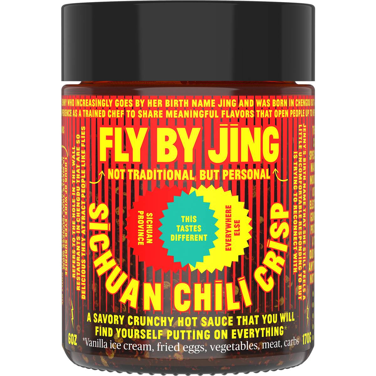 Fly By Jing Sichuan Chili Crisp Hot Sauce 170g | Woolworths
