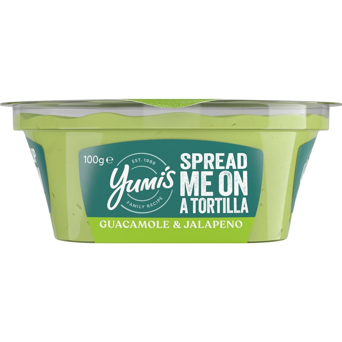 Yumi's Dip Or Create Guacamole & Jalapeno 100g Woolworths