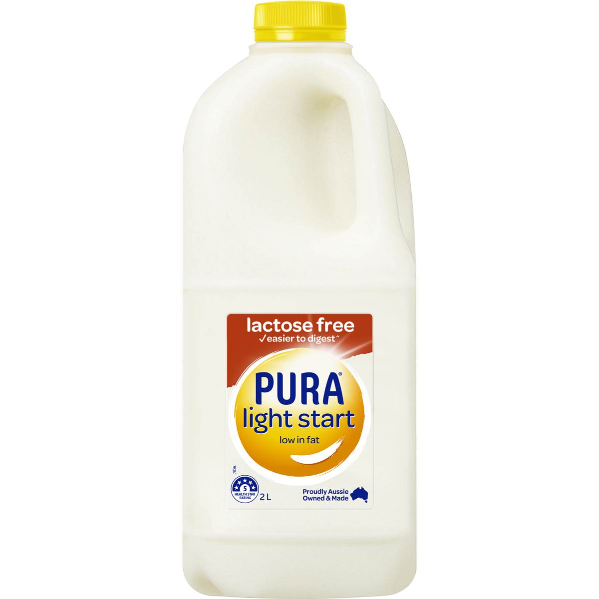 Pura Lactose Free Light Start Milk 2l Woolworths