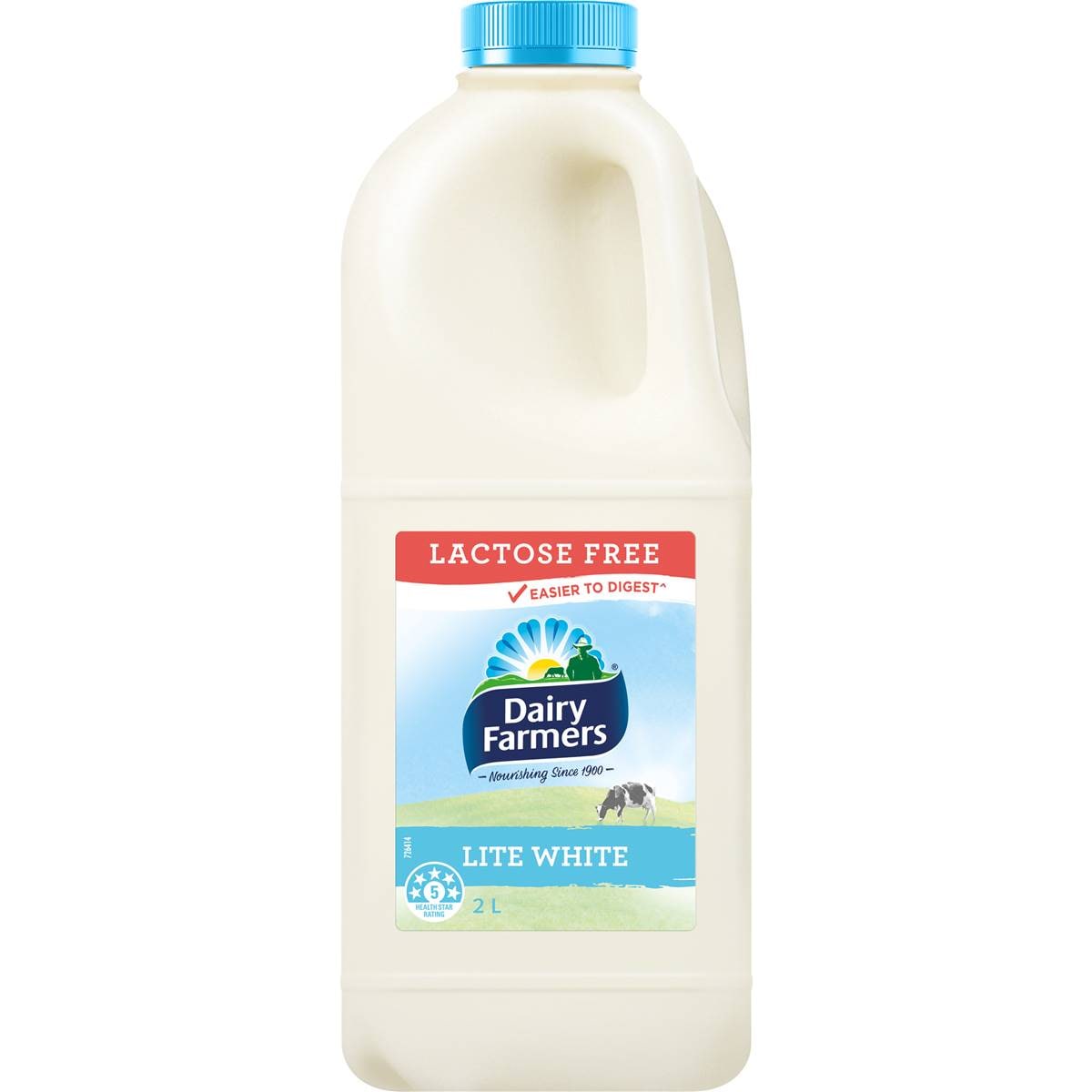 Dairy Farmers Lactose Free Light White Milk 2l Woolworths