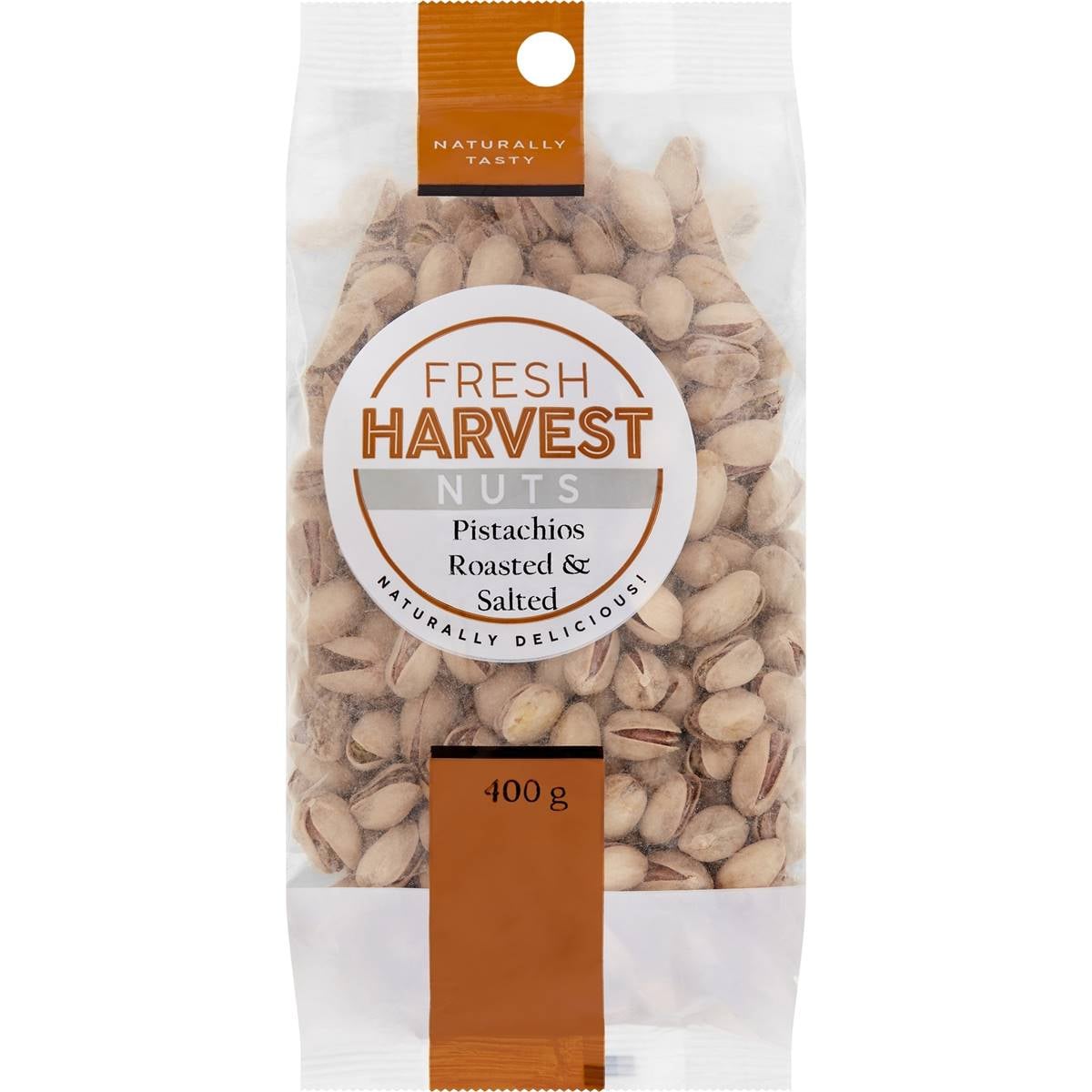 Fresh Harvest Roasted & Salted Pistachios 400g Woolworths