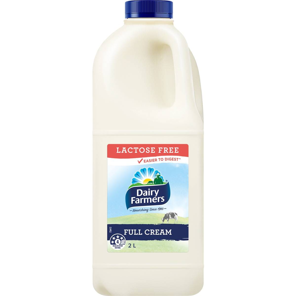 Dairy Farmers Lactose Free Full Cream Milk 2l Woolworths