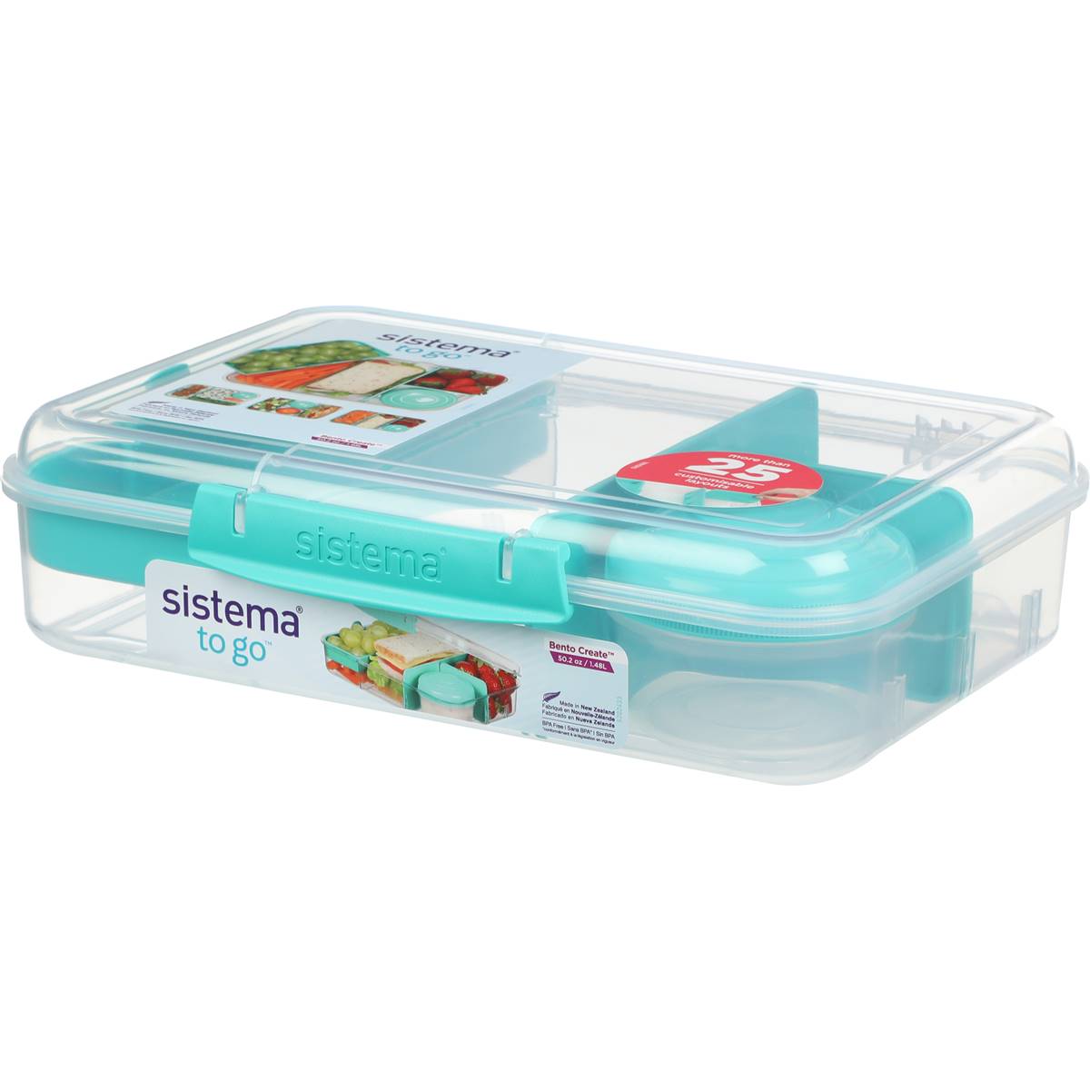 Sistema 1.48l Bento Create Lunch Box Each | Woolworths