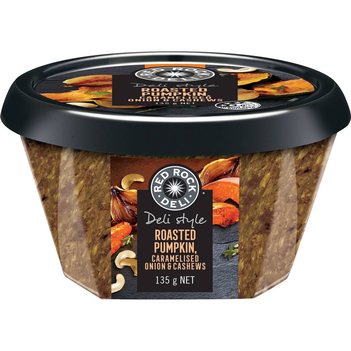 Red Rock Deli Roasted Pumpkin, Caramelised Onion & Cashews