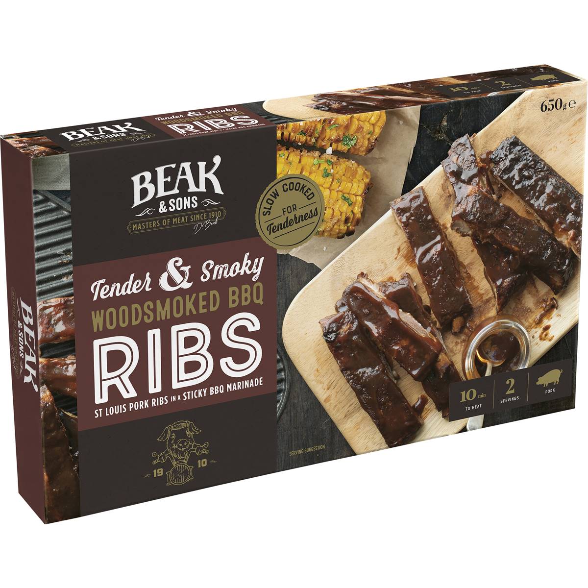 Beak & Sons Woodsmoked Bbq Ribs 
