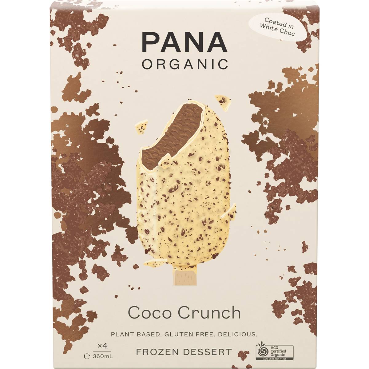 Pana Organic Frozen Dessert Coco Crunch 4 pack