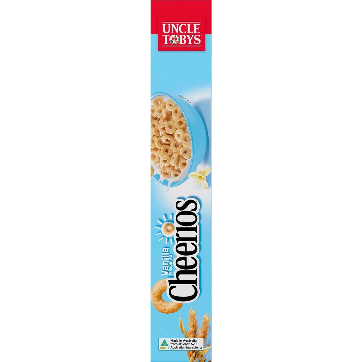 Uncle Tobys Cheerios Low Sugar Vanilla Cereal 450g Woolworths