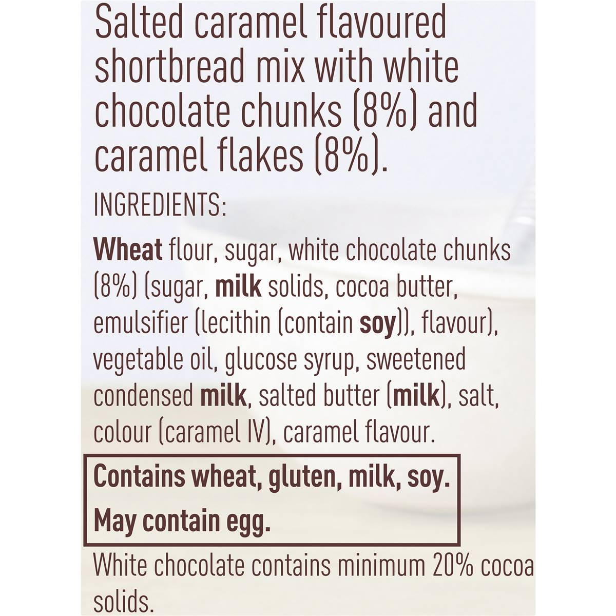 Betty Crocker Salted Caramel Shortbread Mix 345g Woolworths