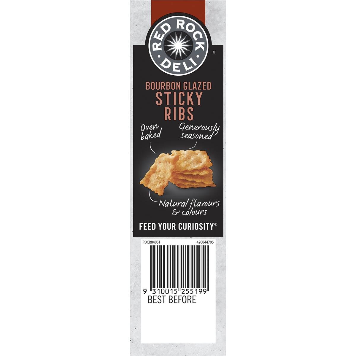 Red Rock Deli Deli Style Crackers Bourbon Glazed Sticky Ribs 135g
