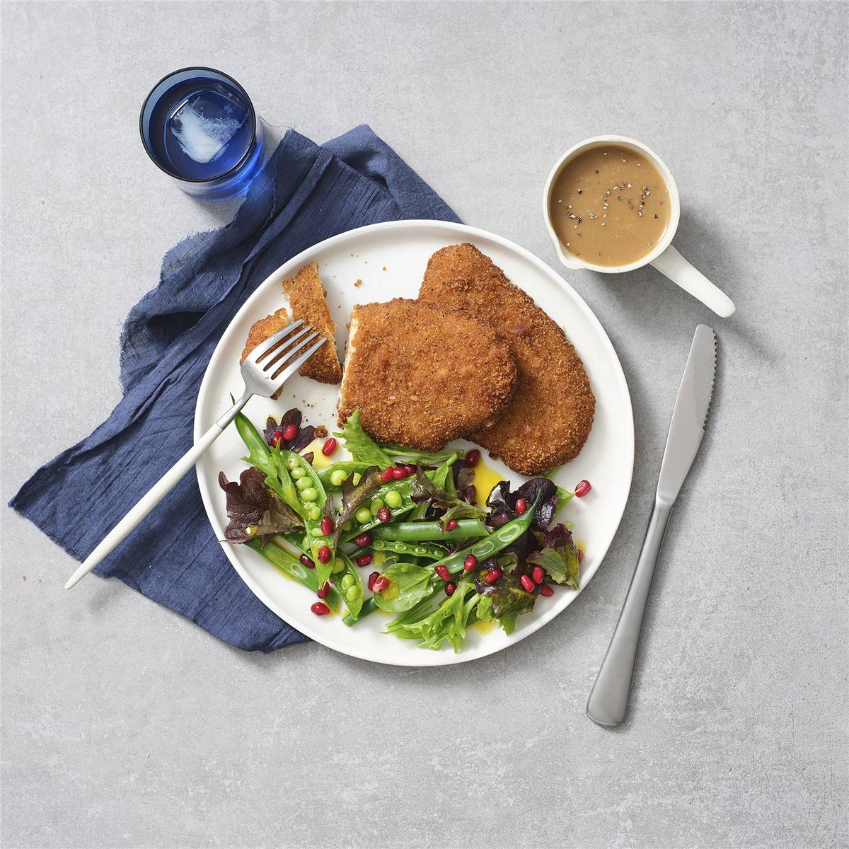 Steggles Chicken Breast Schnitzel Gravy Flavoured 600g Woolworths