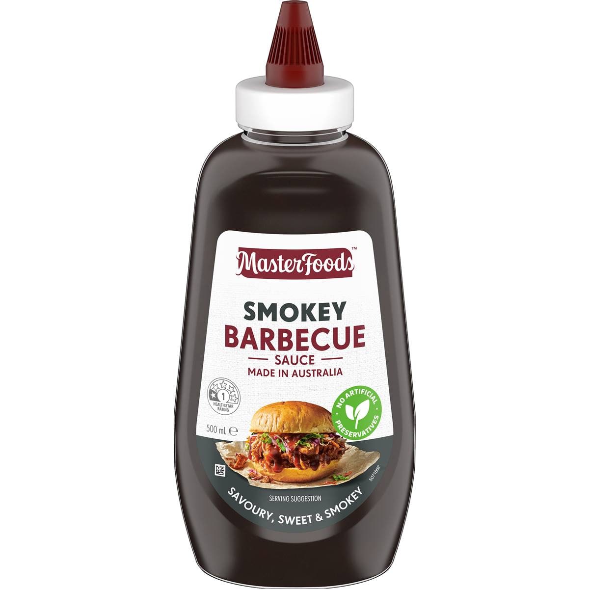 Masterfoods Sauce Smokey Barbecue 500ml Woolworths