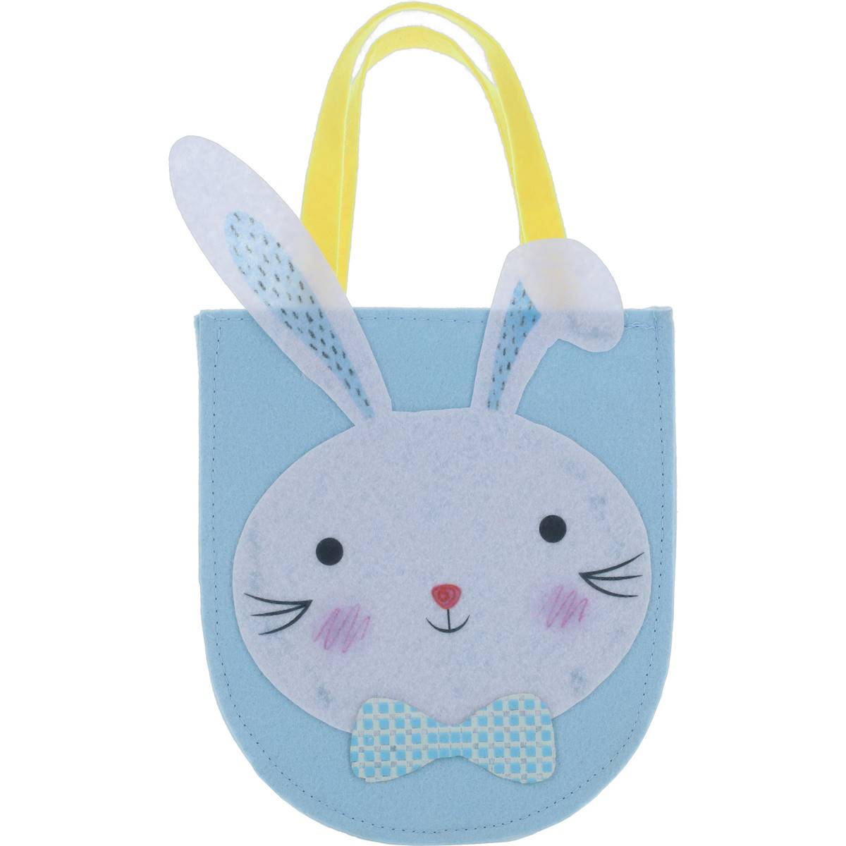 Easter Felt Basket Blue Bunny Each | Woolworths